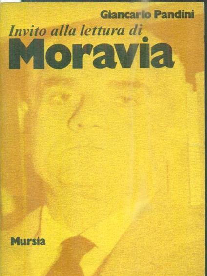 Invito alla lettura di Moravia - Giancarlo Pandini - copertina