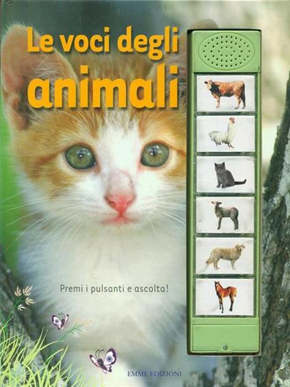 Le voci degli animali. Libro sonoro - copertina