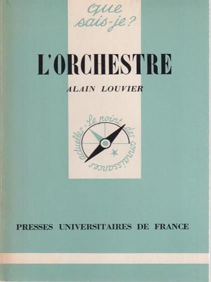 L' orchestre - Alain Louvier - copertina