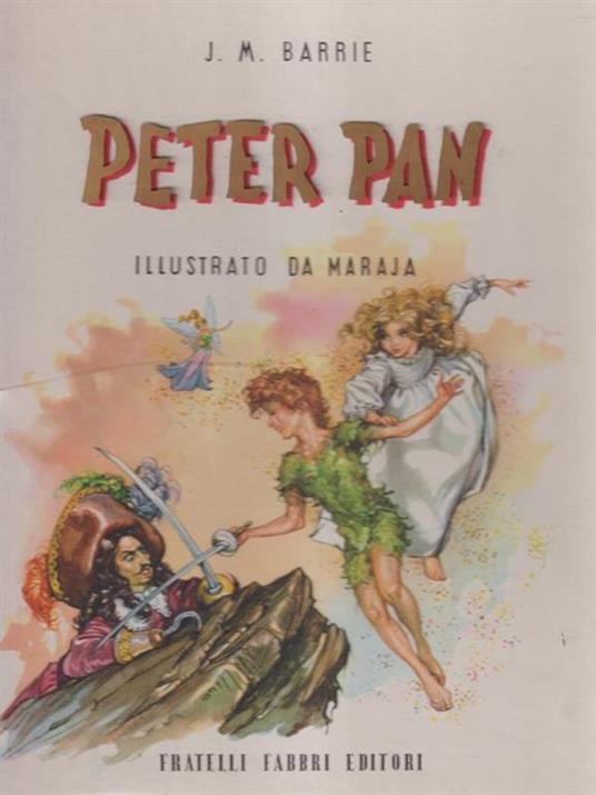   Peter Pan illustrato da Maraja - James M. Barrie - copertina