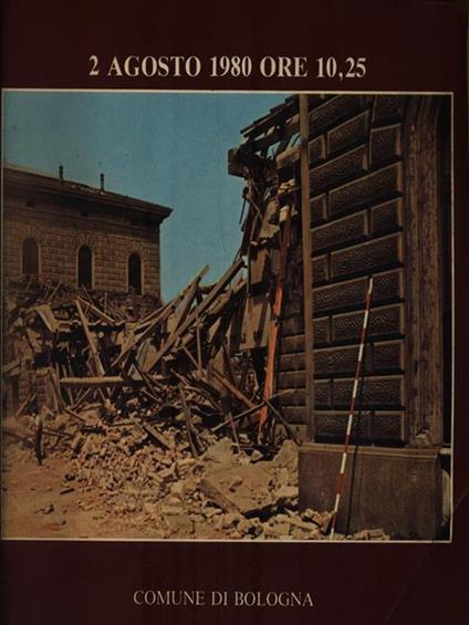   2 Agosto 1980 ore 10,25 - copertina