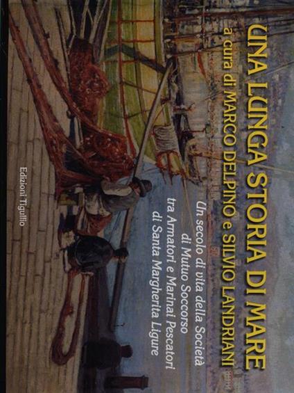 Una lunga storia di mare - Marco Delpino - copertina