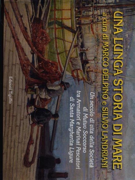 Una lunga storia di mare - Marco Delpino - copertina