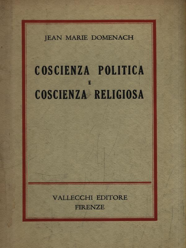   Coscienza politica e coscienza religiosa