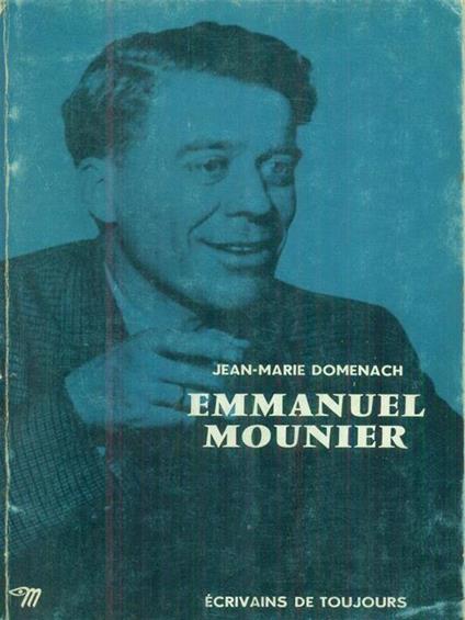   Emmanuel Mounier - Jean-Marie Domenach - copertina