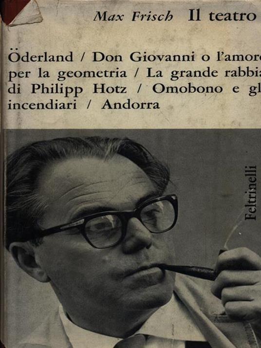Il teatro - Max Frisch - copertina