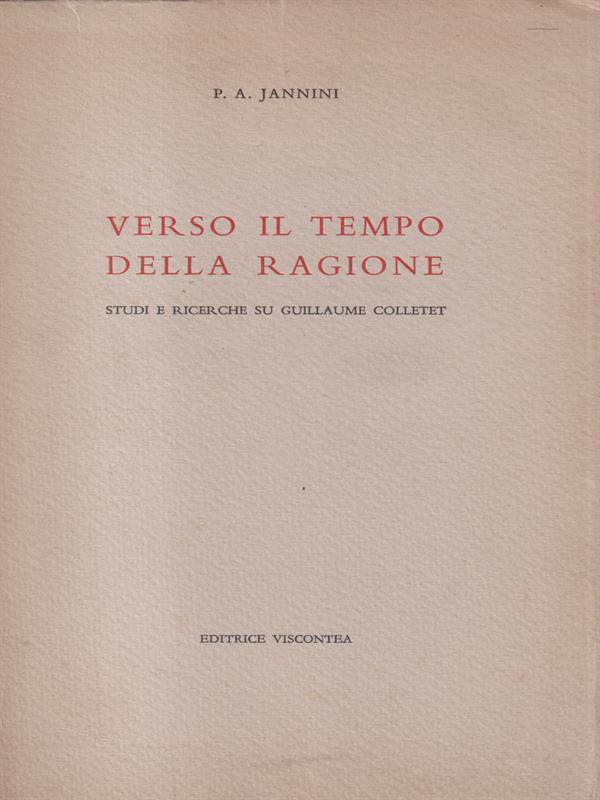 Verso il tempo della ragione