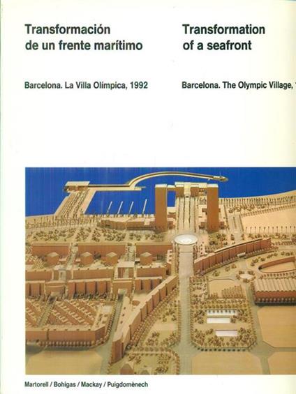   Barcelona La villa Olimpica 1992 - copertina