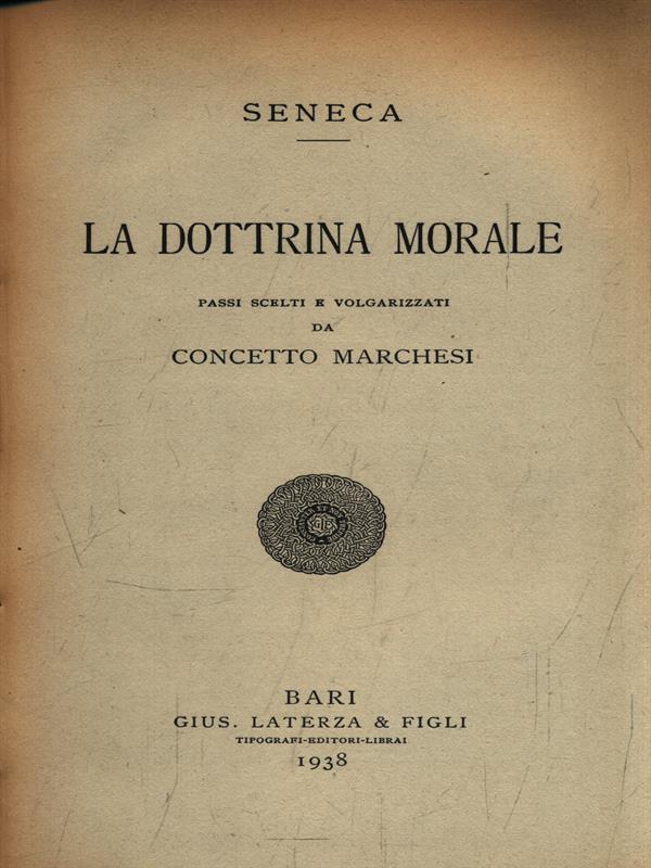 La dottrina morale