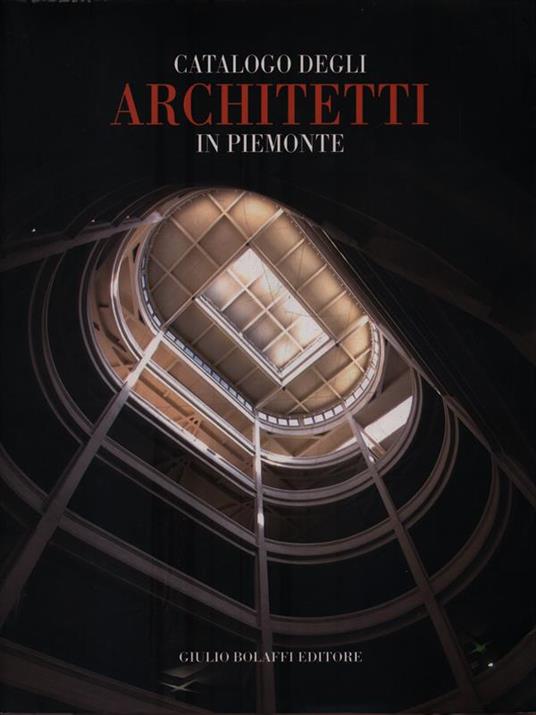 Catalogo degli Architetti in Piemonte - Giorgio Comoglio - copertina