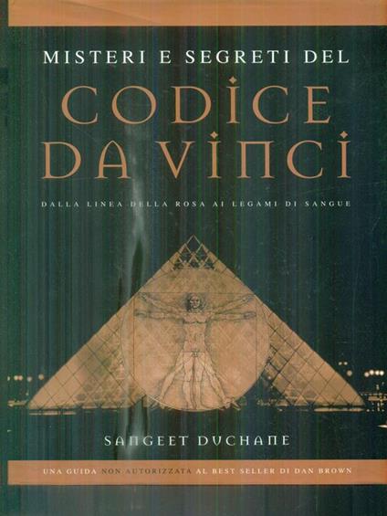 Misteri e segreti del codice da Vinci - Sangeet Duchane - copertina