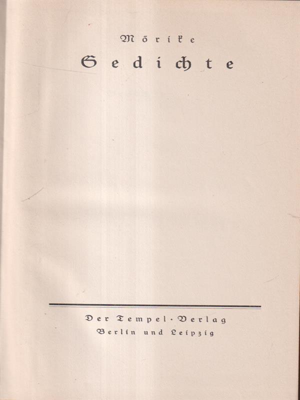 Gedichte