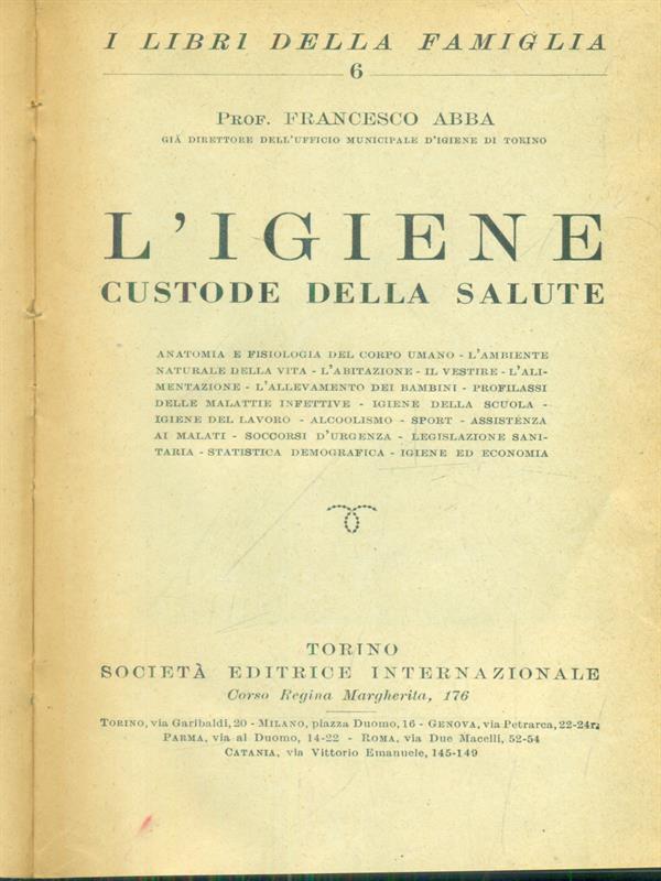 L' igiene