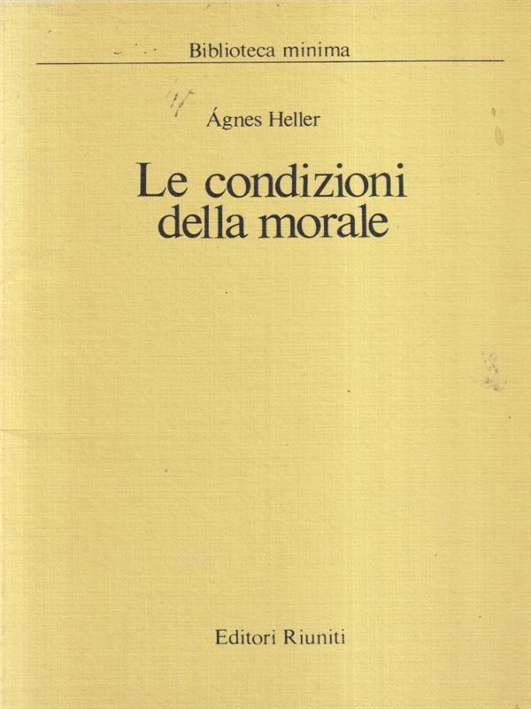Le condizioni della morale