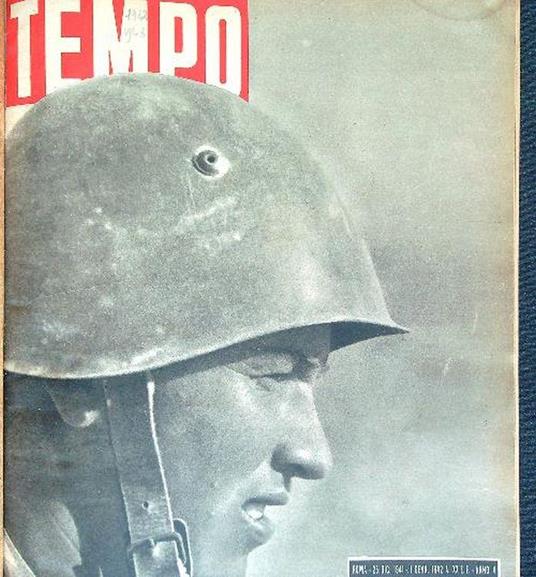 Tempo. 1 rivista del 1941, 18 del 1942 e 2 del 1943 - copertina
