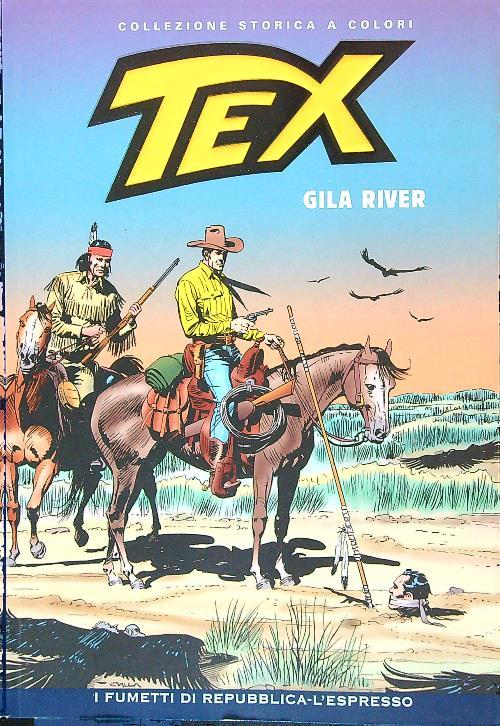 Tex. Gila river - Gianluigi Bonelli - copertina