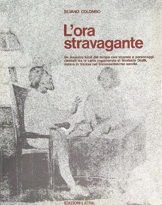 L' ora stravagante - Silvano Colombo - copertina