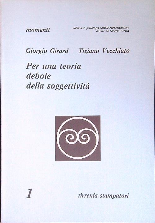 Per una teoria debole della soggettività