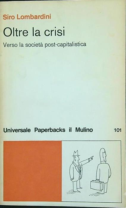 Oltre la crisi - Siro Lombardini - copertina