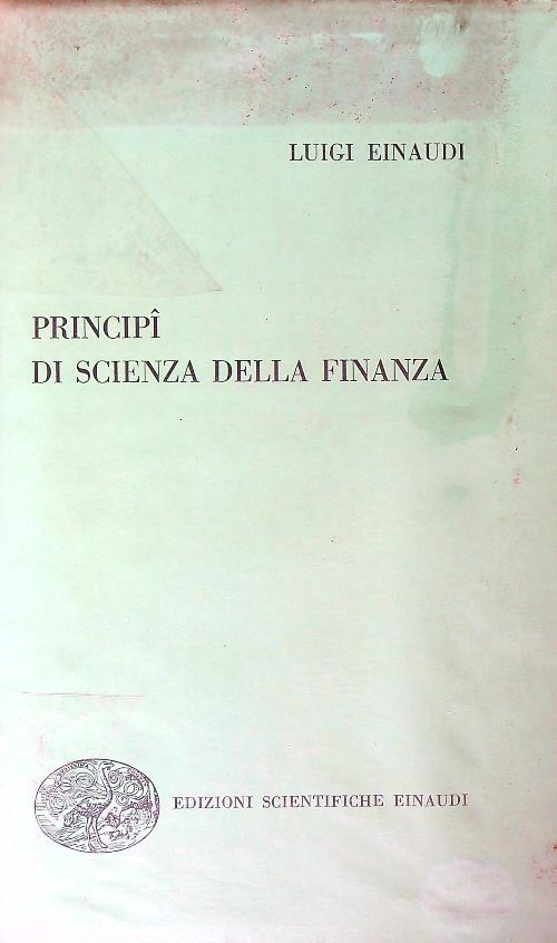 Principi di scienza della finanza