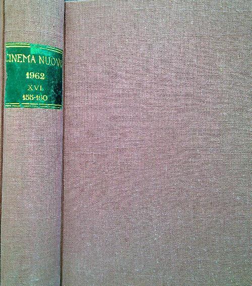 Cinema Nuovo 1962 XVI volume - Fascicoli 155-160