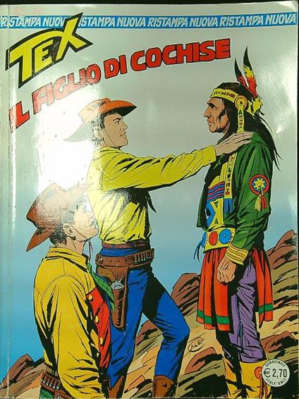 Tex (Nuova Ristampa) n. 246/dicembre 2009: Il figlio di Cochise - copertina