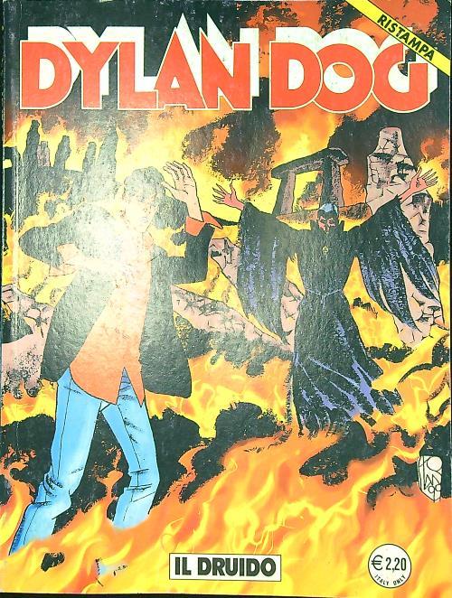 Dylan Dog n.160/novembre 2002 Ristampa: Il Druido - tiziano Sclavi - copertina