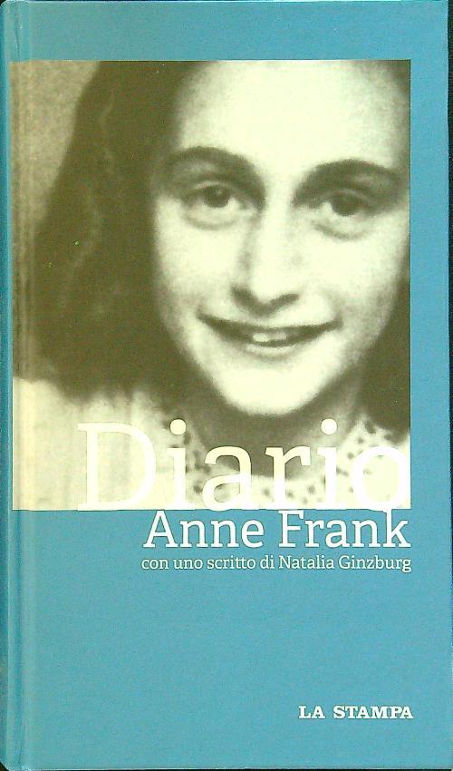 Diario - Anna Frank - copertina
