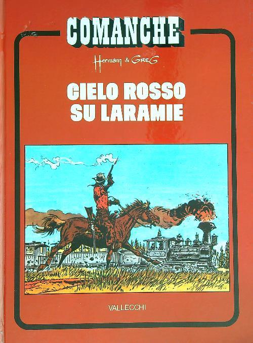 Comanche.Cielo rosso su Laramie - Hermann - copertina