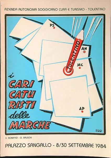 I caricaturisti delle Marche - Bonifazi - copertina