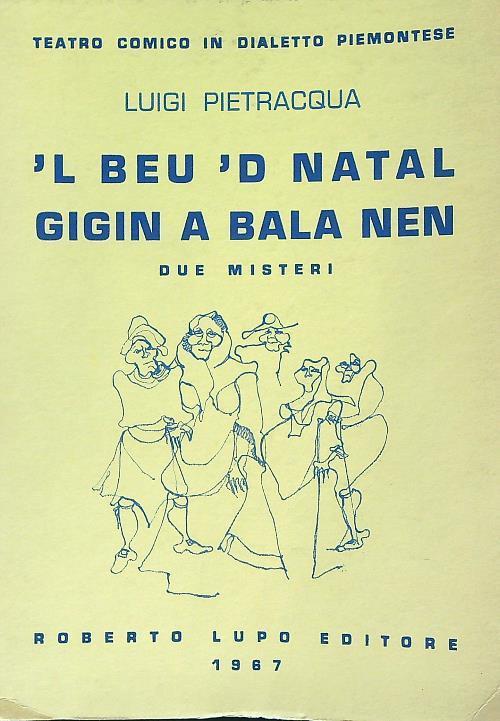 'L Beu 'd natal gigin a bala nen - Luigi Pietracqua - copertina