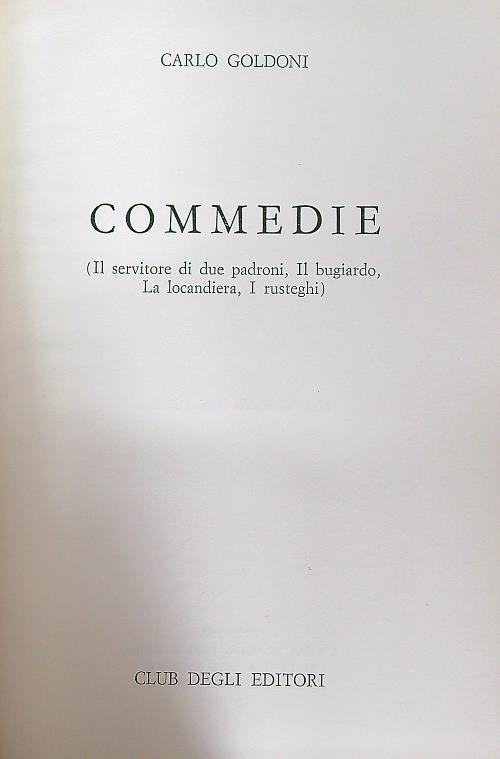 Commedie