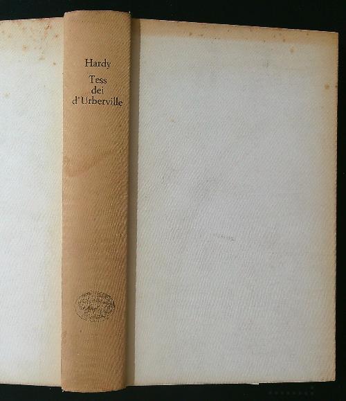 Tess dei D'Urberville - Thomas Hardy - copertina