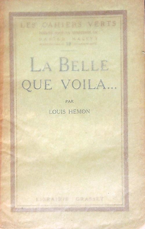 La belle que voila