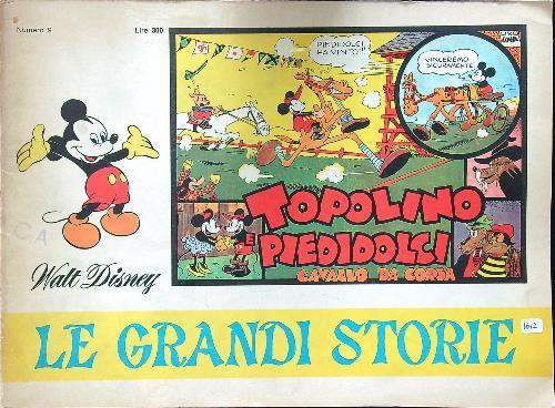 Le grandi storie n.9 - Walt Disney - copertina