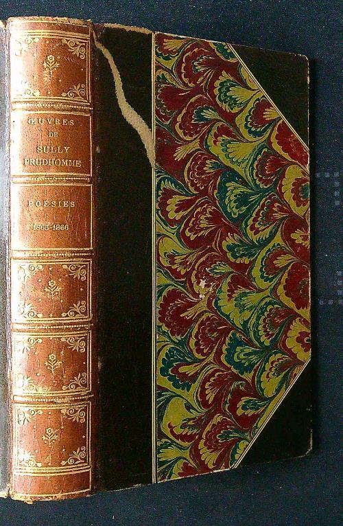 Oeuvres de Sully Prudhomme. Poesies 1865-1866 - copertina