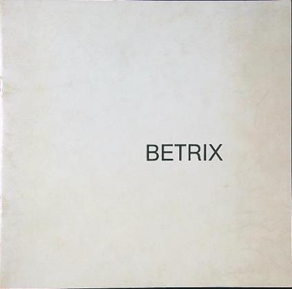 Betrix 9-21 dicembre 1975 - Carlo Bertani - copertina