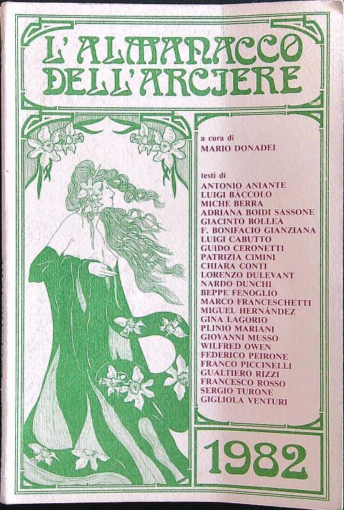 L' almanacco dell'arciere 1982 - copertina