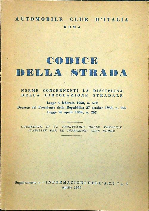 Codice della strada