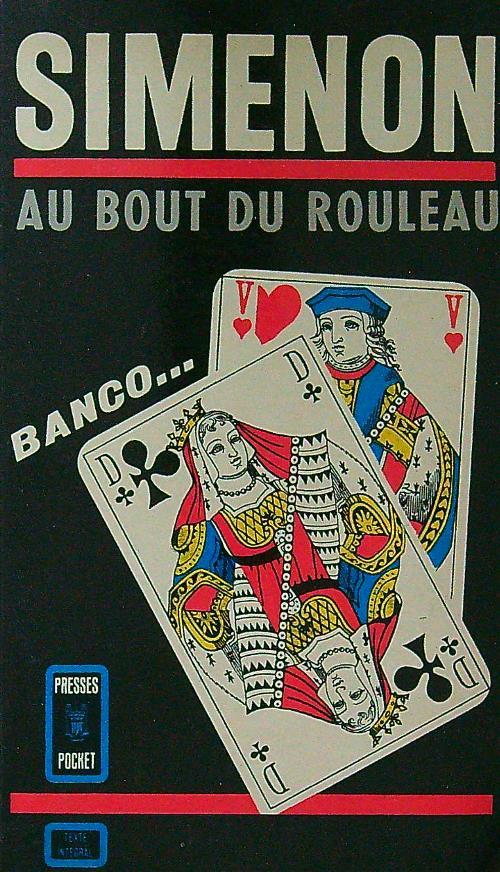 Au bout du  rouleau - Simenon - copertina