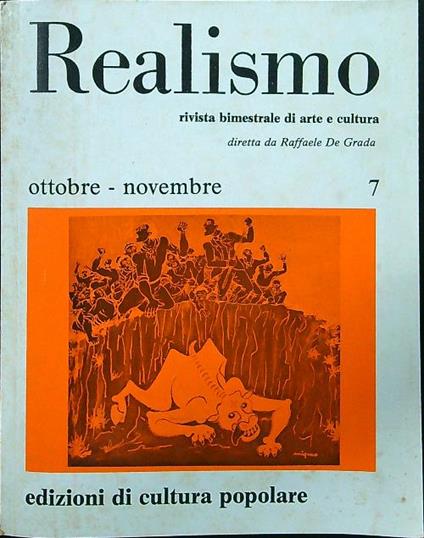 Realismo 7 ottobre-novembre - copertina
