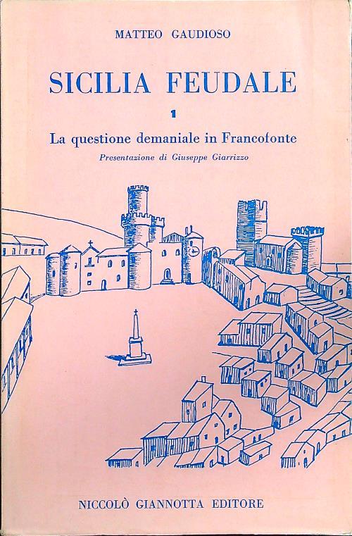 La questione demaniale in Francofonte - Matteo Gaudioso - copertina