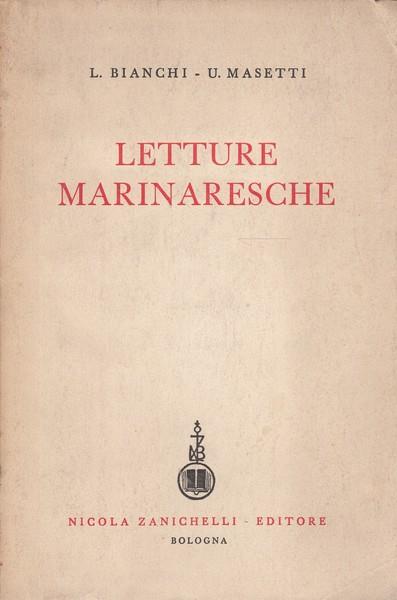 Letture marinaresche - L.-  Masetti, u. Bianchi - copertina