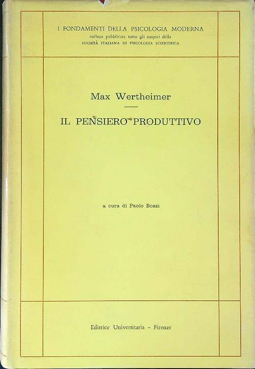 Il  pensiero produttivo