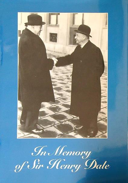 In Memory of Sir Henry Dale - copertina