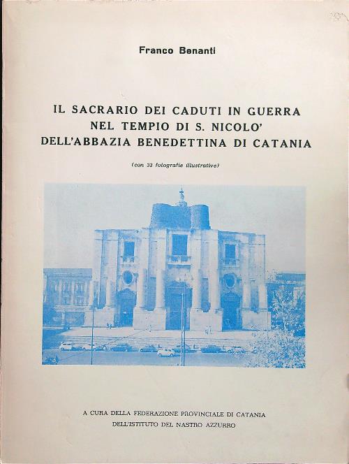 Il sacrario dei caduti in guerra nel tempio di S.Nicolò