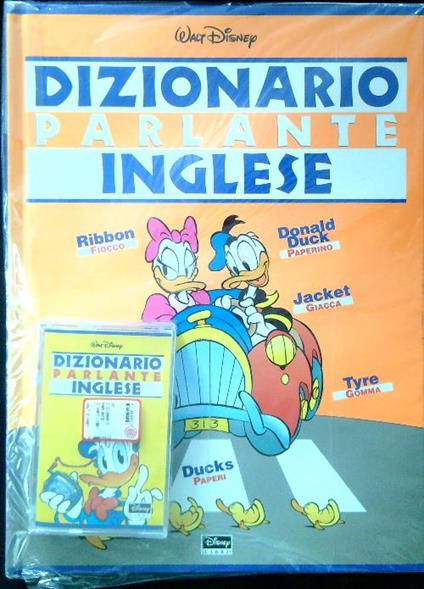 Dizionario parlante inglese. Con Audiocassetta - Walt Disney - copertina