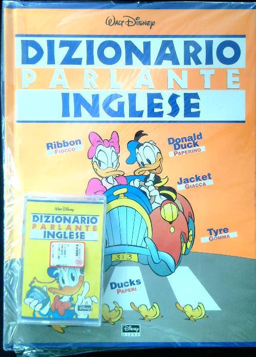 Dizionario parlante inglese. Con Audiocassetta - Walt Disney - copertina