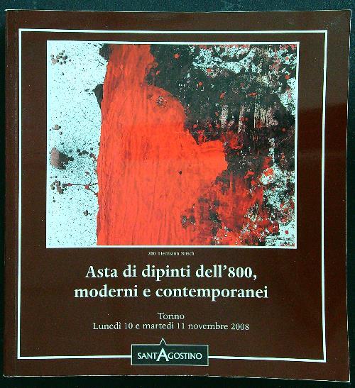 Asta di dipinti dell'800, moderni e contemporanei