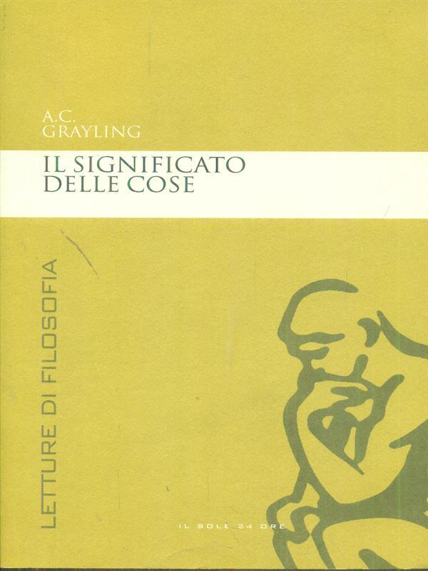 Il  significato delle cose